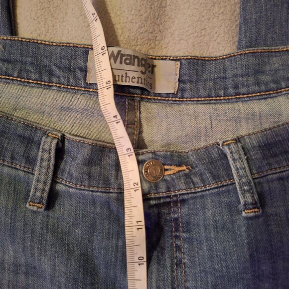 WRANGLER AUTHENTICS Men Jeans 48x32 (49x30.5) Relaxed Fit Flex 10ZM200ST Blue - Picture 10 of 13